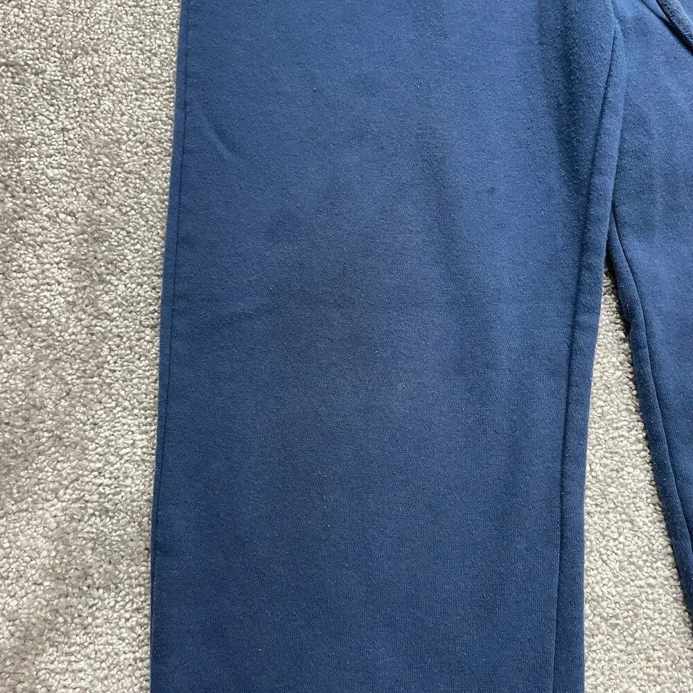 Blair Sweatpants Womens Medium Blue 26x28 Straight Leg Soft Elastic Waist Ladies